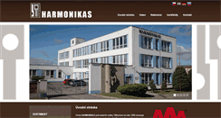Desktop Screenshot of harmonikas.cz